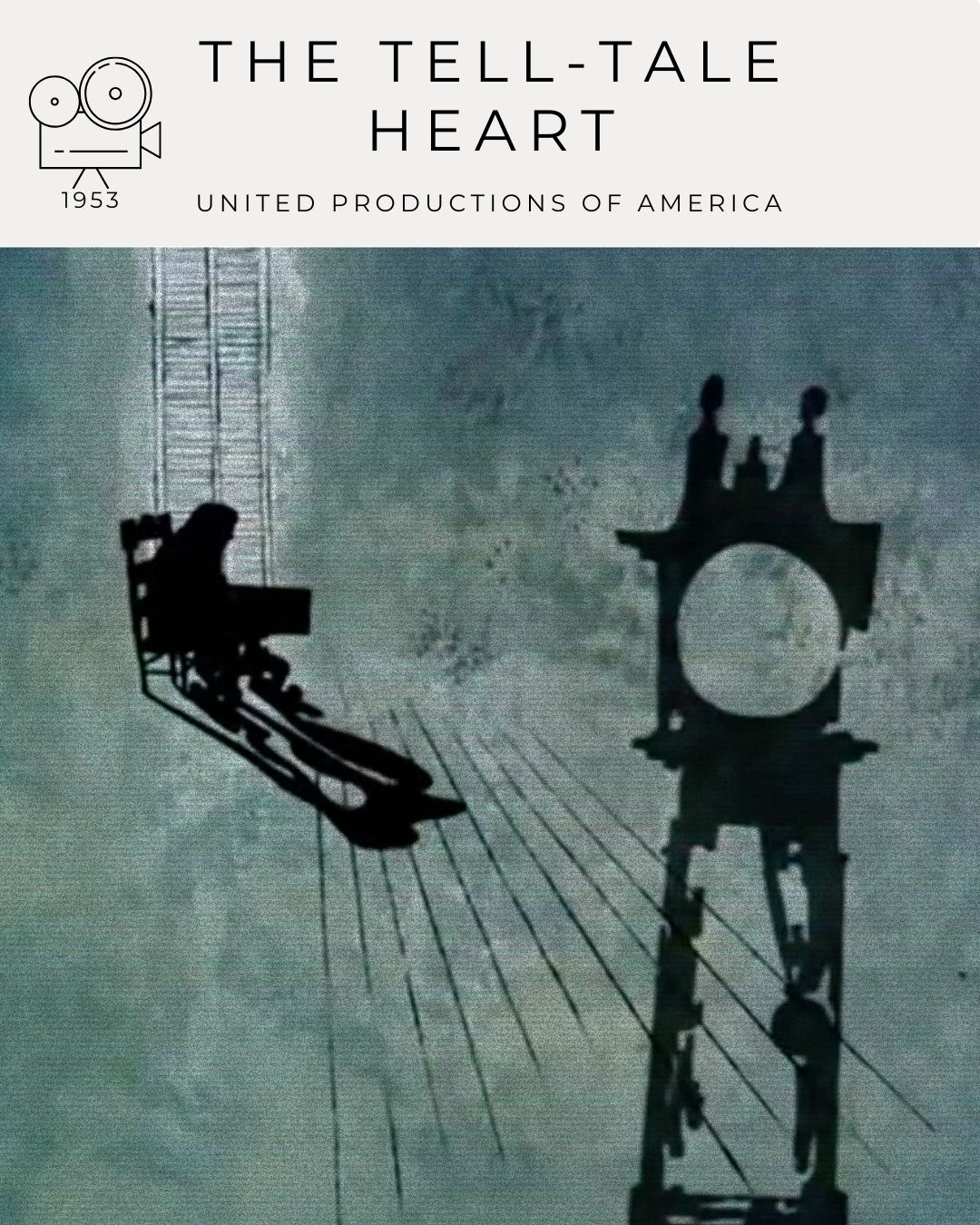 UPA’s The Tell-Tale Heart adapts Poe’s classic with surreal, expressionist visuals and James Mason’s narration, breaking ground in adult animated films.