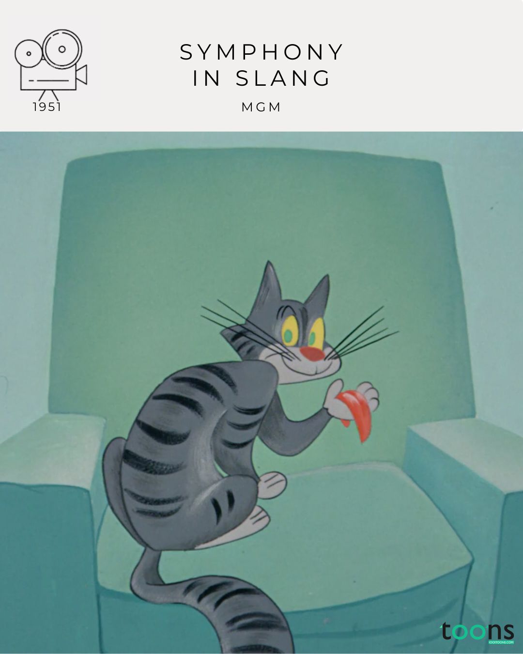 Explore Symphony in Slang (1951), Tex Avery’s brilliant cartoon that visualizes slang with surreal humor and inventive animation. A unique gem in MGM's cartoon legacy.