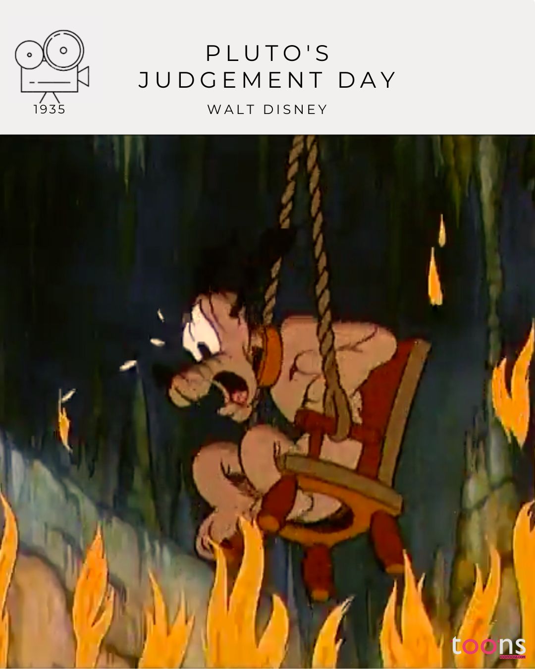 Pluto’s Judgement Day (1935) is a surreal and spooky Disney short where Pluto is put on trial by ghostly cats. Explore this gothic morality tale from the golden age of animation.